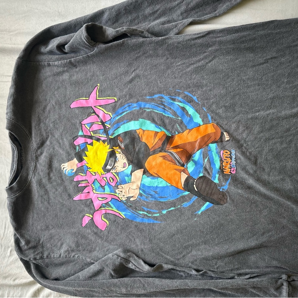 Naruto Graphic Long Sleeve Shirt